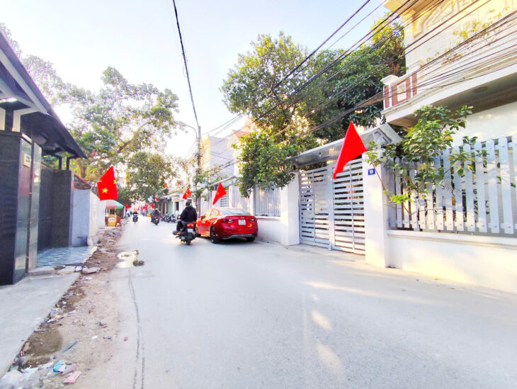 Bán đất mặt đường Lực Hành – Đằng Lâm, 125m ngang 5m, Giá 52 tr/m vị trí đẹp