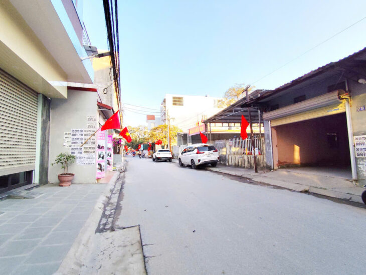 Bán đất mặt đường Lực Hành – Đằng Lâm, 125m ngang 5m, Giá 52 tr/m vị trí đẹp