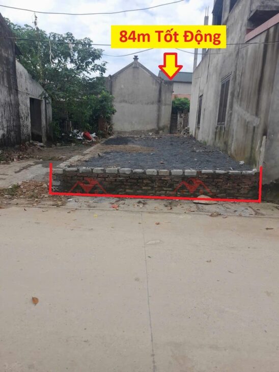 SIÊU PHẨM GIÁ 2,3 TỶ ĐẤT TẠI TỐT ĐỘNG-CHƯƠNG MỸ D/T:84M