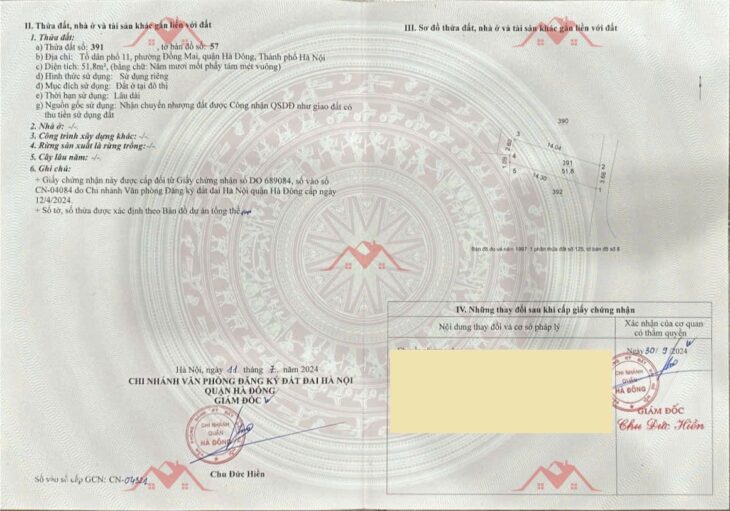 SIÊU PHẨM GIÁ 3,5 TỶ ĐẤT TẠI ĐỒNG MAI-HÀ ĐÔNG D/T:51,8M