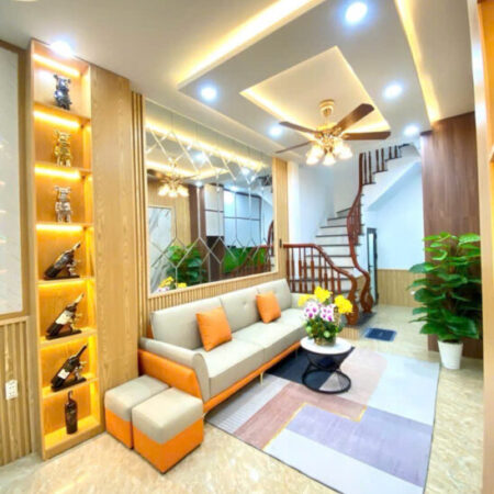 Nguyễn Khoái Nhà Mới Ngõ Ô Tô Tải Tránh 34m 3 Tầng Full Nội Thất