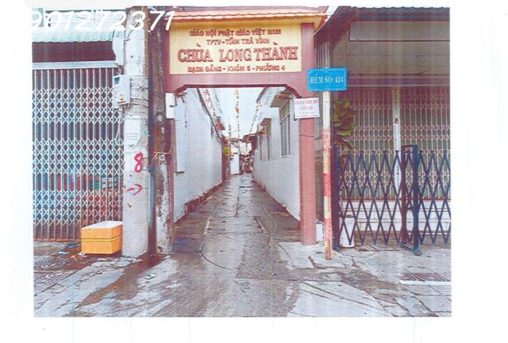 BÁN NHÀ 1 TRỆT 2 PHÒNG NGỦ FULL THỔ CƯ TẠI PHƯỜNG 5, TP TRÀ VINH CHỈ 880 TRIỆU