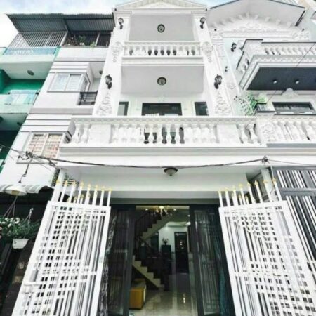 Nhà hẻm xe hơi Huỳnh Tấn Phát, 4 phòng, 5.8 tỷ, full nội thất