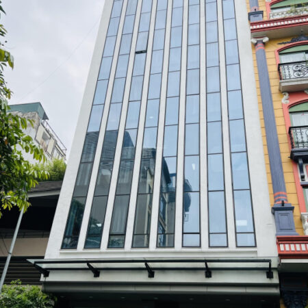 Bán toà văn phòng mặt phố Mỹ Đình, 9 tầng & hầm, dòng tiền 120tr/th, vỉa hè rộng, PCCC chuẩn 35tỷ