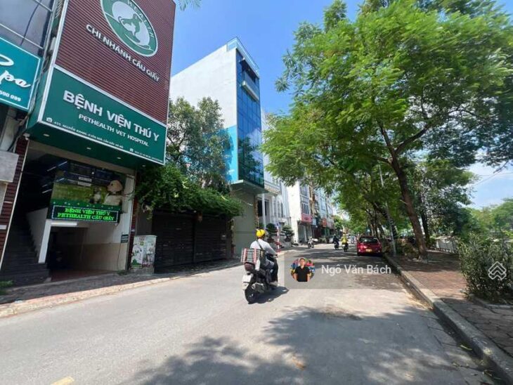 Bán gấp tòa Building mặt phố Nguyễn Khang, dòng tiền 1.8 tỷ/năm, thông sàn, vỉa hè rộng, PCCC đầy