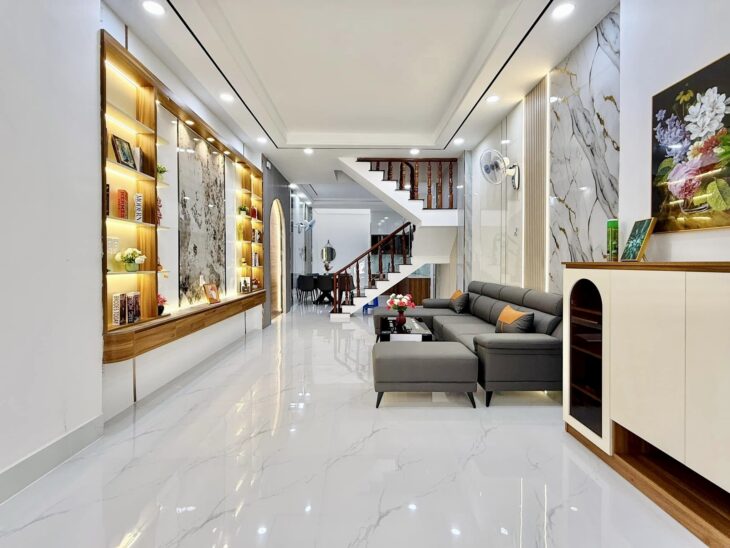 60M2,☘️BÁN NHÀ 5 TẦNG, HẺM XE HƠI, PHẠM VĂN CHIÊU, P9 GÒ VẤP, GIÁ NHỈNH 7 TỶ