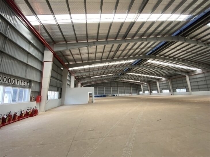 nhà xưởng sản xuất hiện đại, tiếp nhận nhiều ngành nghề theo QD KCN. không ô nhiễm