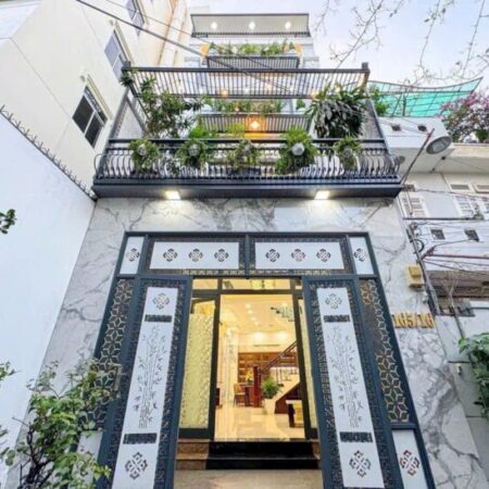 – Mặt tiền hẻm kinh doanh, Nhà 4 Tầng, Tặng nội thất, 5×12, Sân Thượng, 165 Nguyễn Thị Thập, Tân