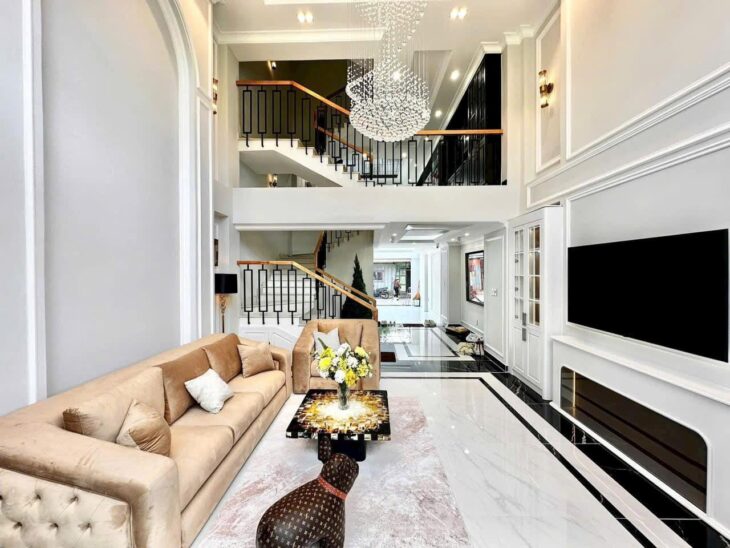 – Nhà Phố Thông Minh, Khu Dân Cư Gia Long, 80m2, 5 Tầng, Tặng toàn bộ nội thất, 1368 Lê Văn Lương,