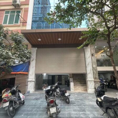 TÒA VĂN PHÒNG VIP-Ngõ Ô tô tránh,K.Doanh Phố Dương Khuê 80m2, 9 Tầng, MT 6m 46.9 Tỷ