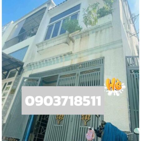 BÁN NHÀ MỘT TRỤC HẺM 3M TÂN THỚI HIỆP 21 – NHÀ 2 TẦNG XÂY KIÊN CỐ BTCT – KHU VỰC DÂN CƯ SẦM UẤT