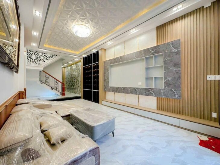 Tòa Nhà, mặt tiền kinh doanh, 500m2 sàn, Đường Số Lý Phục Man, Bình Thuận Quận 7- Gía