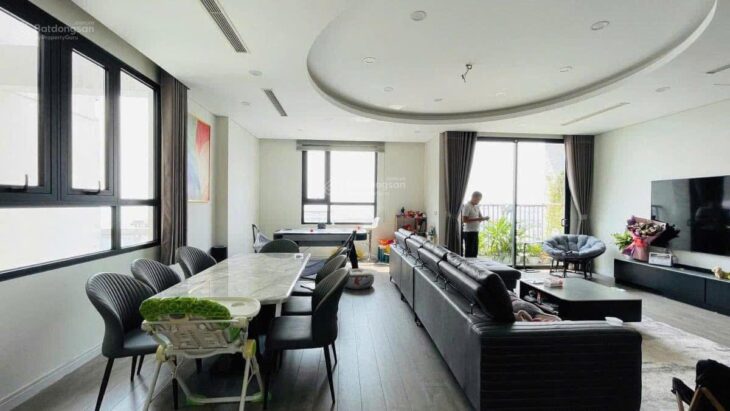 Bán căn penthouse 227m2 tòa N01 Ngoại Giao Đoàn view hồ điều hòa, công viên Hòa Bình