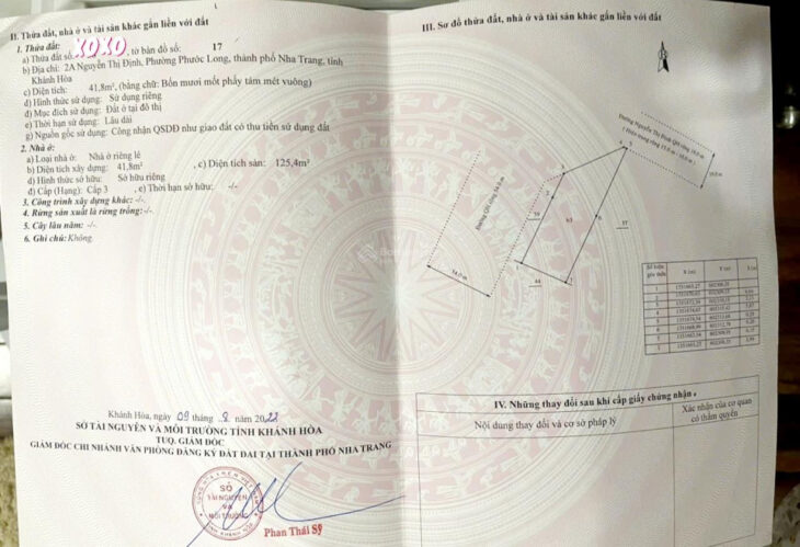 Bán Nhà 3 Tầng Mặt Tiền Nguyễn Thị Định, Kề Góc Trương Hán Siêu – Khu Thương Mại Phố Tây Nha Trang,