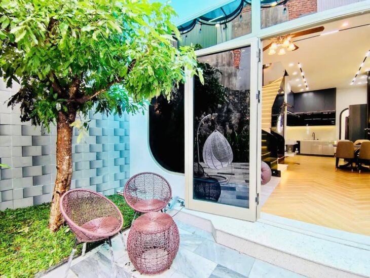 ► Nhà Sân vườn kiệt Điện Biên Phủ, 87m2, 2 tầng đẹp thoáng, 3.55 tỷ