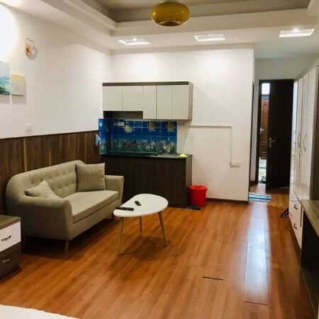 Phố Nguyễn Thị Định 82m2, 9T thang máy, 2 mặt thoáng ô tô cho thuê 70tr/tháng