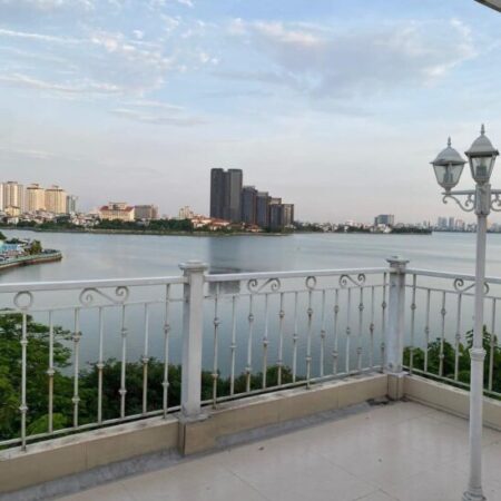 Mặt phố Nhật Chiêu view Hồ Tây 108m2, 5T thang máy, MT6.7m kinh doanh an sinh đỉnh