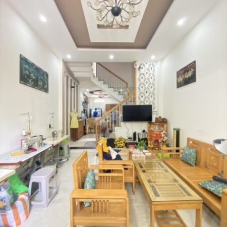 # Nhà Trần Cao Vân, gần MT, đi bộ ra Biển, 61m2, 4 tầng, cực chất, 3.x tỷ