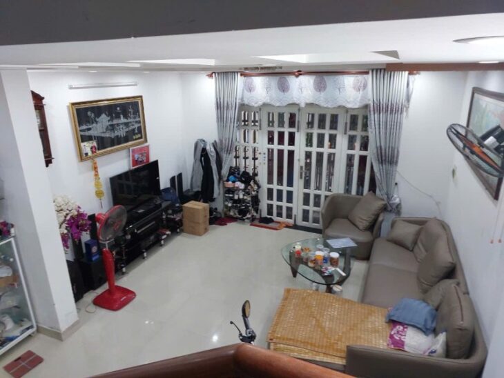 ♥ Nhà đường Quy Hoạch có lề 2m gần Nguyễn Văn Linh, 54m2, 3 tầng cứng sạch, Kinh Doanh, 5.2 tỷ