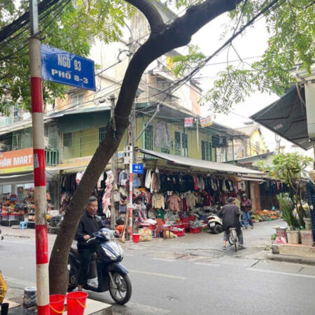 B.ÁN NHÀ VỊ TRÍ ĐẸP – MẶT PHỐ NGÕ 93 HAI BÀ TRƯNG – KINH DOANH – VỈA HÈ – Ô TÔ – Ở NGAY – HAI THOÁNG