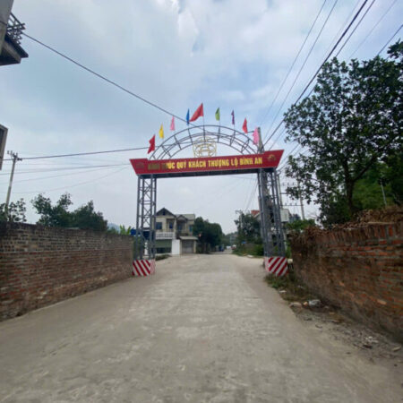 BÁN ĐẤT NINH MÔN, HIỀN NINH, SÓC SƠN. 80M2, MT5,5M. FULL THỔ CƯ. GIÁ 27TR/MM CÓ THƯƠNG LƯỢNG