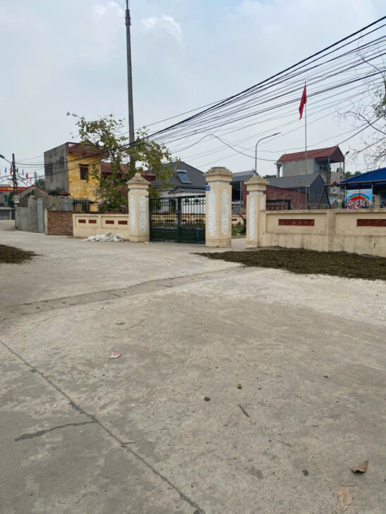 BÁN ĐẤT NINH MÔN, HIỀN NINH, SÓC SƠN. 80M2, MT5,5M. FULL THỔ CƯ. GIÁ 27TR/MM CÓ THƯƠNG LƯỢNG
