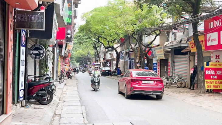Bán nhà Mặt phố Nguyễn Khả Trạc, gara ô tô vỉa hè ô tô tránh KD sầm uất 90m chỉ 23 tỷ