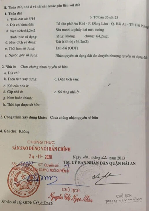 Nhà phân lô 193 Văn Cao – Đỗ Nhuận, 64m 4 tầng, ô.tô đỗ cửa, Giá 5.7 tỉ