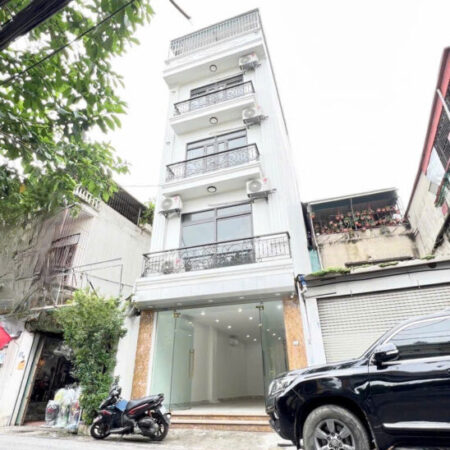 BÁN NHÀ NAM DƯ LĨNH NAM 50M 5 TẦNG NGÕ THÔNG Ô TÔ VAO NHÀ