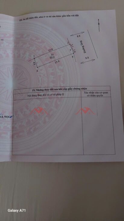 SIÊU PHẨM GIÁ 3,670 TỶ ĐẤT TẠI TT CHÚC SƠN-CHƯƠNG MỸ D/T:60M