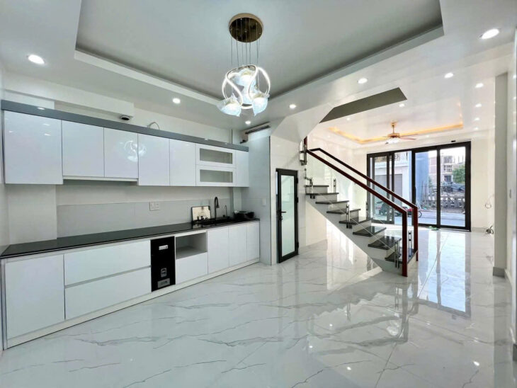 Bán nhà tái định cư A51 Vĩnh Niệm, 40m 4 tầng, mới tinh, độc lập, Giá 5 tỉ