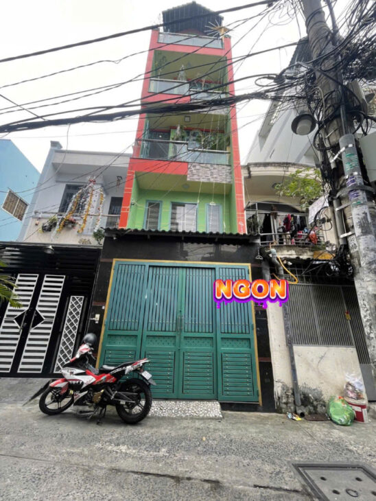 HBG Bùi thế Mỹ – phường 10 quận Tân Bình. 50 m2 chỉ 7,4 tỷ, 5PN,6 WC.