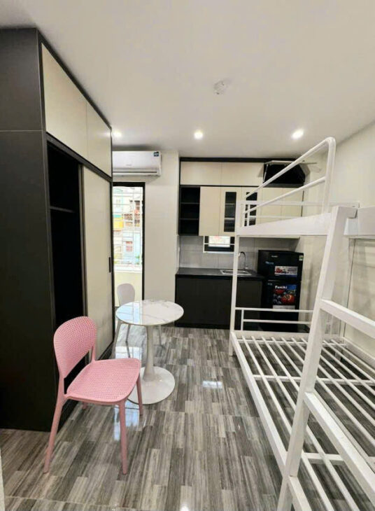 Tòa CCMN dòng tiền 50tr/tháng phố Vĩnh Tuy,13 căn Full nt, 6 tầng, thang máy.