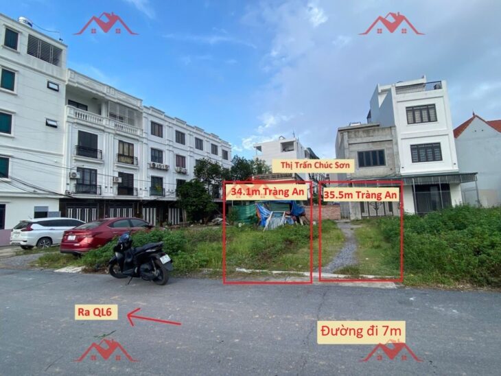 SIÊU PHẨM GÍA 3,550 TỶ ĐẤT TẠI TT CHÚC SƠN-CHƯƠNG MỸ D/T:34.1M