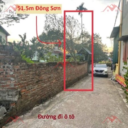 SIÊU PHẨM GIÁ 1,650 TỶ ĐẤT TẠI ĐÔNG SƠN-CHƯƠNG MỸ D/T:51,5M