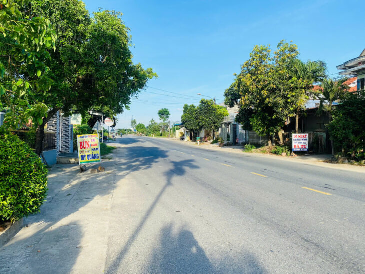 Mặt Tiền DT 609 Điện Hồng – Điện Bàn thích hợp kinh doanh buôn bán