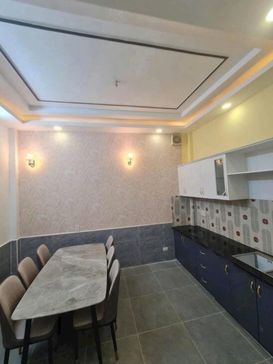 NHÀ MỚI Ở NGAY – SÁT BẾN XƯA THẠNH LỘC 08 Q12 – 2 TẦNG – NHỈN 3 TỶ