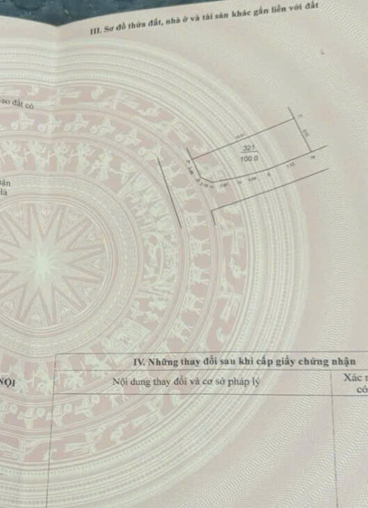 Đất nền tại Lập Trí, Minh Phú, Sóc Sơn, Hà Nội với diện tích 100m2 đang chờ chủ nhân mới. Đặc điểm