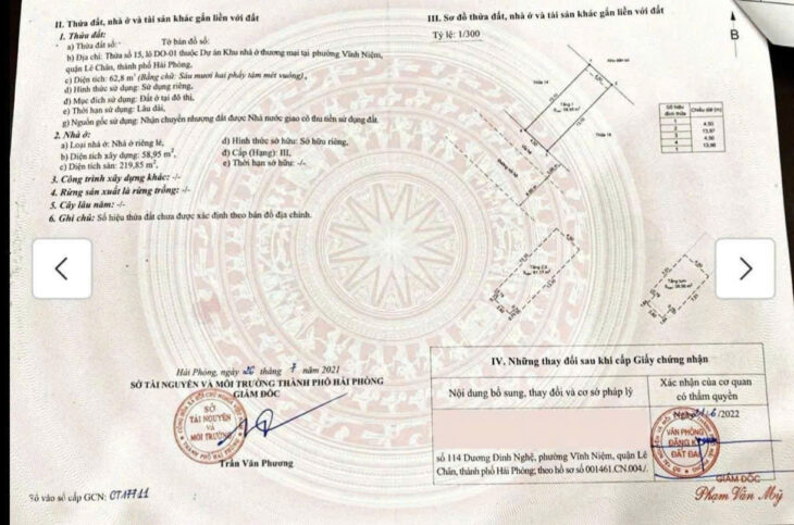 Đẹp nhất dự án Việt Phát – Lê Chân, 63m 4 tầng, gần ngay cổng, Giá 5.68 tỉ view công viên