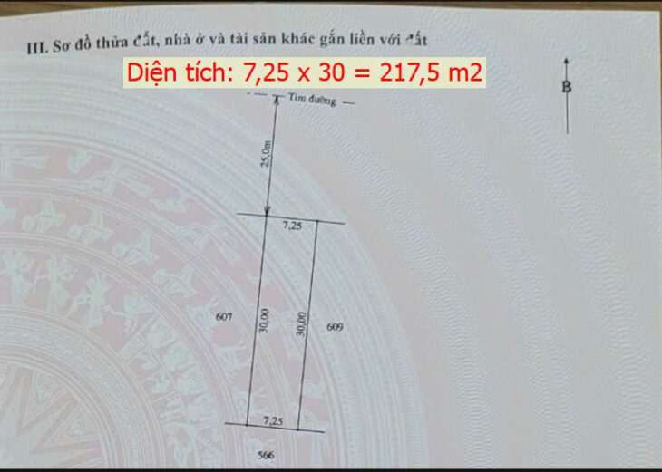 MỞ BÁN 15 LÔ ĐẤT GIÁ 1,7x TỶ/LÔ – ĐẤT: 7,25×30=217,5m2 – TỈNH LỘ 3 NGỌC SƠN – THẠCH HÀ