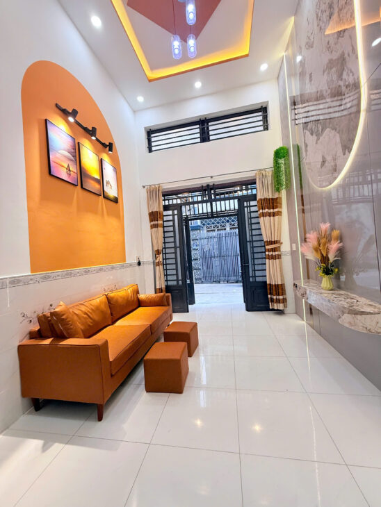 Nhà Mới SHC 3 Tầng Hẻm Xe Hơi 3PN Giá Chỉ 1 Tỷ 950 Nguyễn Thị Đặng Hiệp Thành Quận 12 Hẻm 4 mét