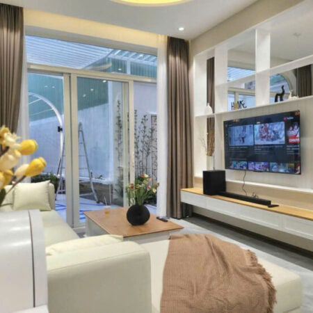 ♥ Nhà Kiệt Hải Phòng, mới tinh Chill từng góc cạnh 95m2, 3 tầng , NT xịn sò, ở ngay, 4.8 tỷ