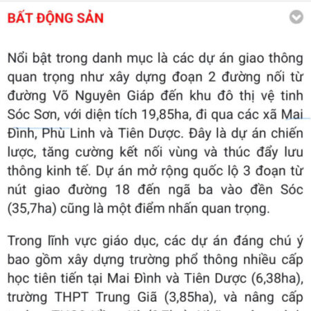 BÁN ĐẤT HƯƠNG ĐÌNH, MAI ĐÌNH – SÓC SƠN. DIỆN TÍCH 95M2, MT 5,95M. GIÁ 2,85 TỶ BÁN ĐẤT HƯƠNG ĐÌNH, MAI ĐÌNH – SÓC SƠN. DIỆN TÍCH 95M2, MT 5,95M. GIÁ 2,85 TỶ