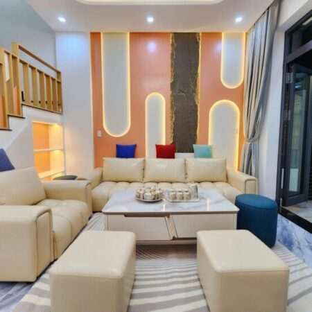 NHÀ MỚI NGÕ 406 BÁT KHỐI, CÁCH AEON MALL 100M