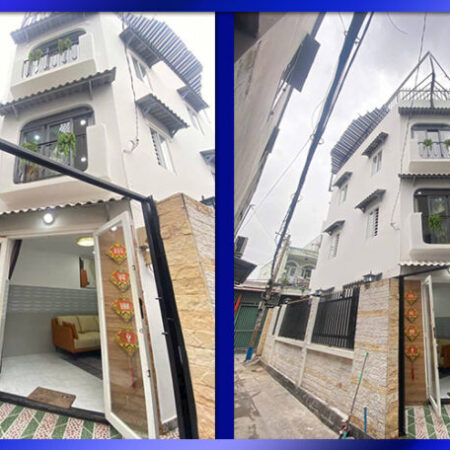 BÁN NHÀ 3 MẶT TIỀN HẺM Gò VẤP– HIẾM CÓ KHÓ TÌM – GIÁ CỰC TỐT!