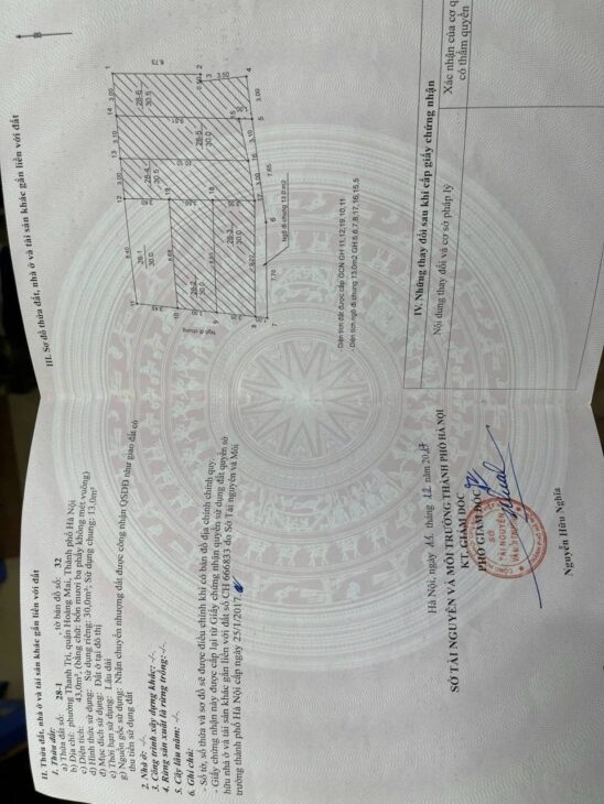 Bán nhà Thanh Lân giá 4.98 tỷ, diện tích 31m2, 4 tầng, mặt tiền 3.5m