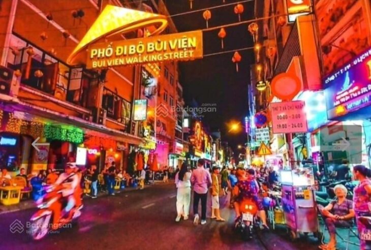 CẦN BÁN NHÀ MẶT TIỀN BÙI VIỆN QUẬN 1, P PHẠM NGŨ LÃO DT 6X17M 100M2 NGỘP BANK 12 TỶ