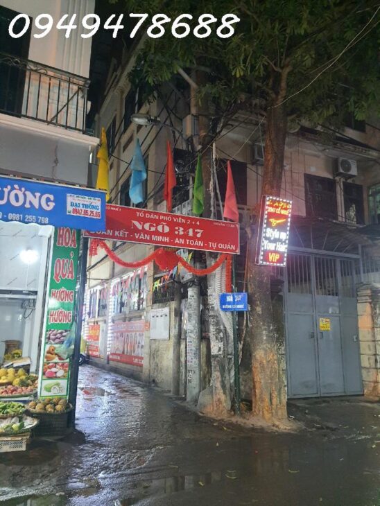 BÁN ĐÂT CỔ NHUẾ LÔ NGÕ THÔNG – 3 MẶT TIỀN – OTO VÀO NHÀ