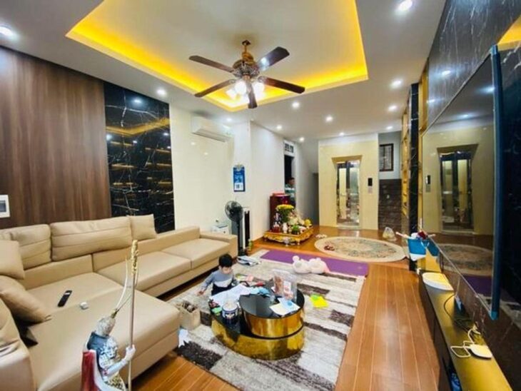 Bán nhà 77m², 5 tầng, 4PN, An Dương Vương, Tây Hồ – 9.2 tỷ