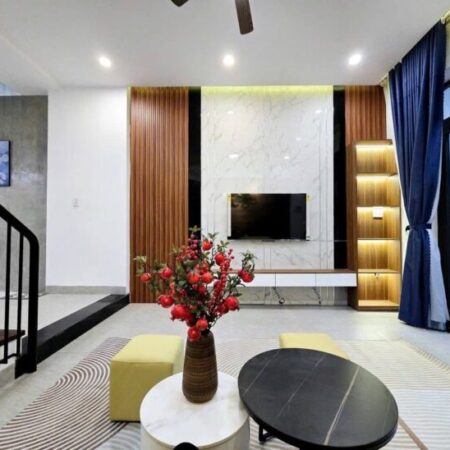 SIÊU PHẨM 2.5 TẦNG, FULL NỘI THẤT, DT 85M2 – KIỆT Ô TÔ TÔ HIỆU, HÒA MINH – CHỈ 3.4 TỶ